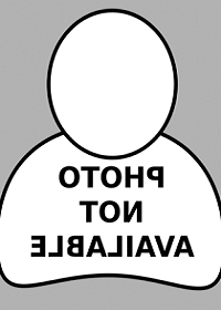 A drawing of a head and shoulders with text that says photo not available